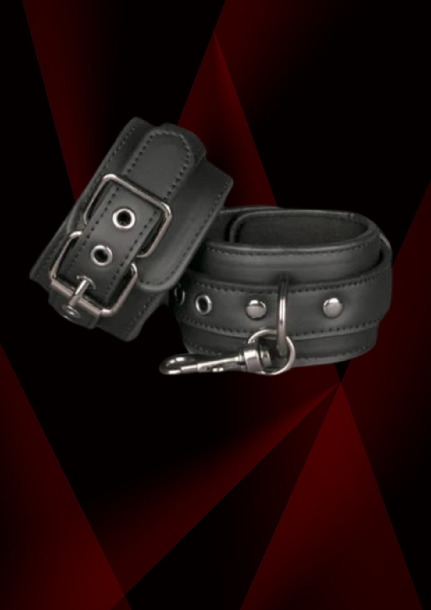 Menottes Vibration X en Similicuir - Confort et Séduction